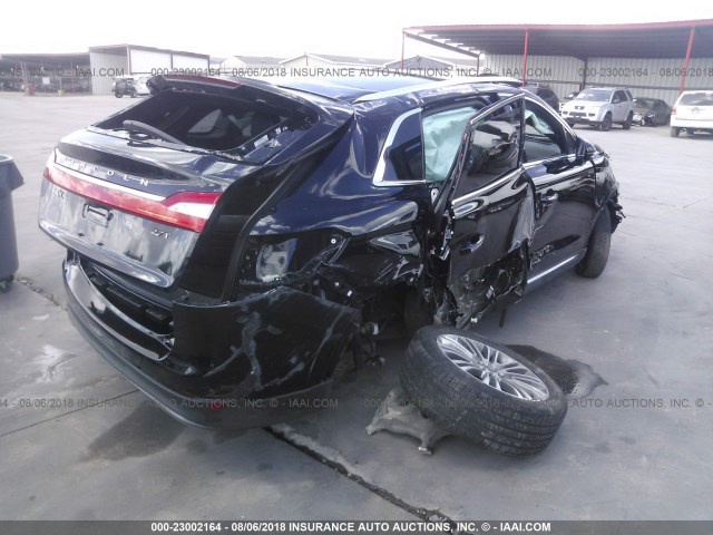 2LMPJ6LP5HBL49320 - 2017 LINCOLN MKX RESERVE Սև լուսանկար 4