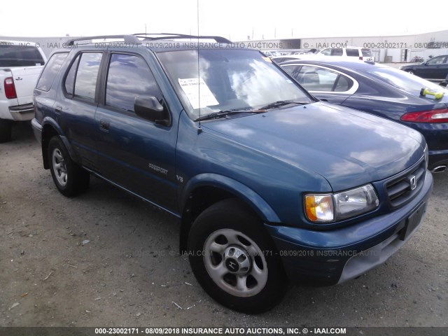 4S6CK58W814411463 - 2001 HONDA PASSPORT EX/LX BLUE photo 1