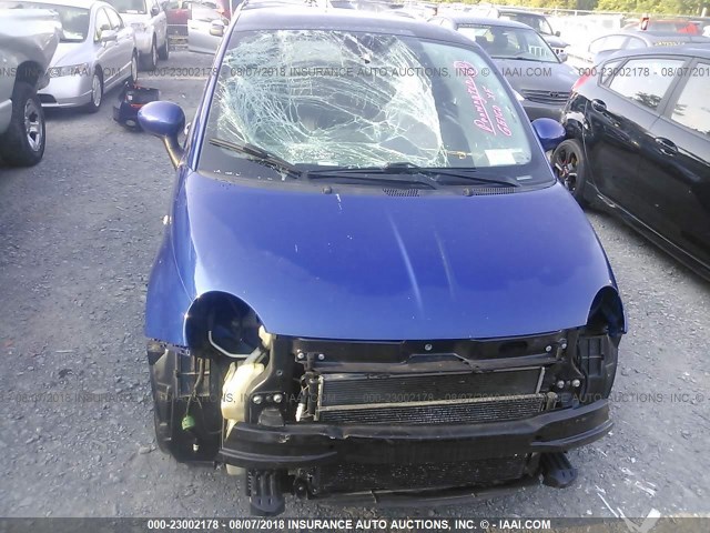 3C3CFFBR5CT385710 - 2012 FIAT 500 SPORT BLUE photo 6