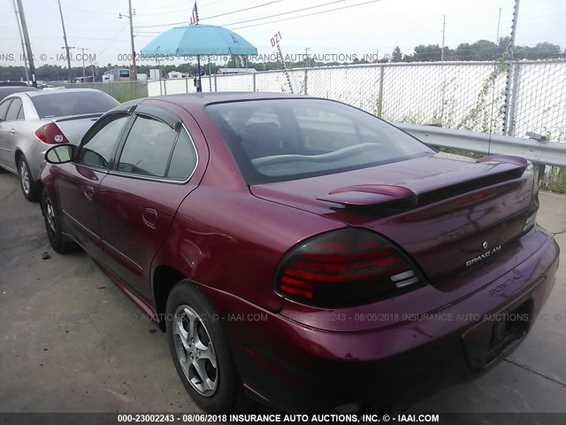 1G2NE52E05M118700 - 2005 PONTIAC GRAND AM SE MAROON photo 3