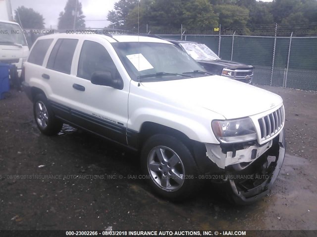 1J4GW48S44C424273 - 2004 JEEP GRAND CHEROKEE LAREDO/COLUMBIA/FREEDOM 白色 照片 1