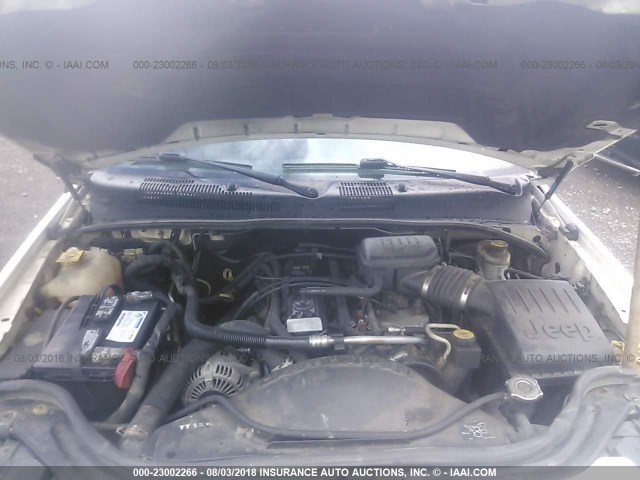 1J4GW48S44C424273 - 2004 JEEP GRAND CHEROKEE LAREDO/COLUMBIA/FREEDOM 白色 照片 10