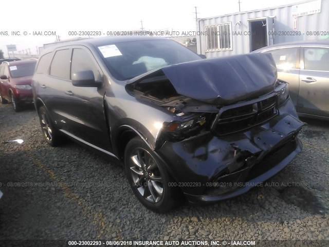 1C4RDJAG8FC843822 - 2015 DODGE DURANGO SXT GRAY photo 1