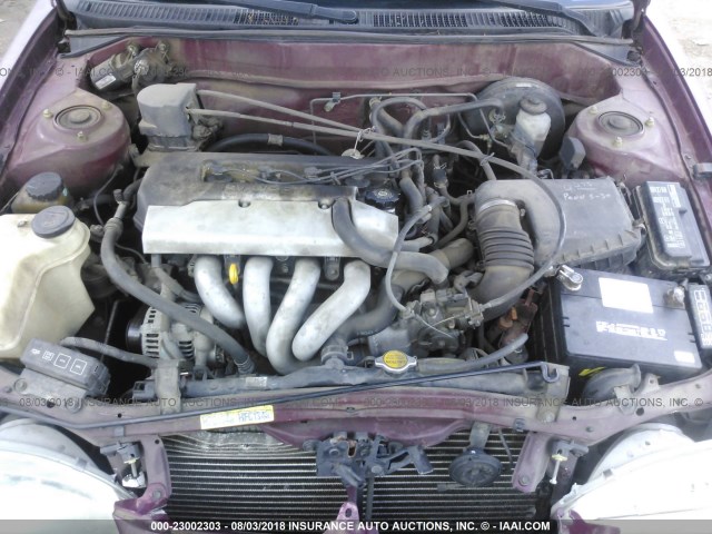1NXBR12E9WZ017910 - 1998 TOYOTA COROLLA VE/CE/LE 勃艮第红 照片 10