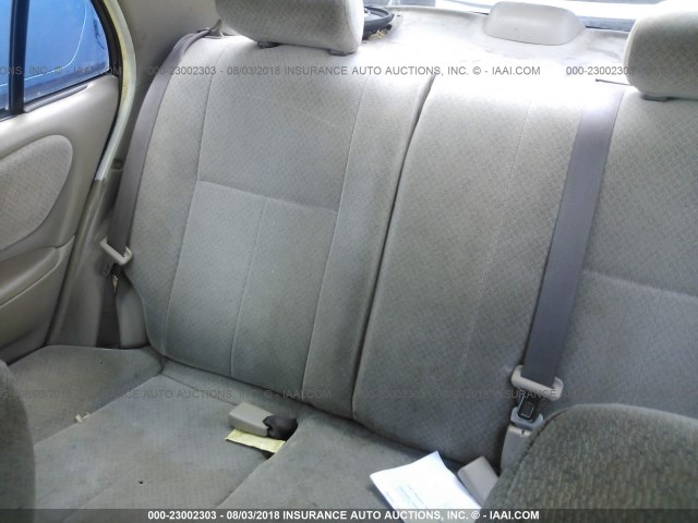 1NXBR12E9WZ017910 - 1998 TOYOTA COROLLA VE/CE/LE 勃艮第红 照片 8