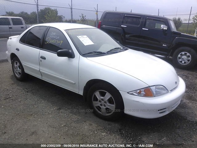 1G1JF52T917228894 - 2001 CHEVROLET CAVALIER LS WHITE photo 1