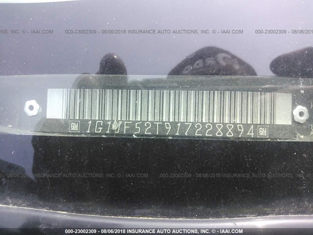 1G1JF52T917228894 - 2001 CHEVROLET CAVALIER LS 白色 照片 9