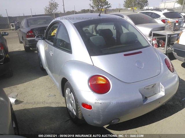 3VWBK21C73M417721 - 2003 VOLKSWAGEN NEW BEETLE GL 银色 照片 3