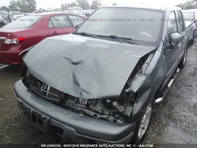 1GCDSCD93A8121100 - 2010 CHEVROLET COLORADO LT GRAY photo 6