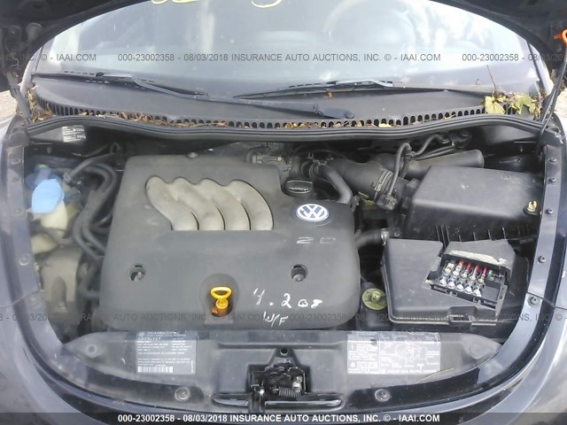 3VWBB61C7WM005620 - 1998 VOLKSWAGEN NEW BEETLE 黑色 照片 10