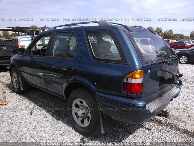 4S6CK58W2Y4411002 - 2000 HONDA PASSPORT EX/LX 绿色 照片 3