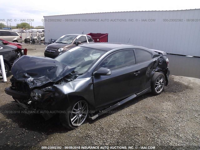 JTKDE167180253376 - 2008 TOYOTA SCION TC GRAY photo 2