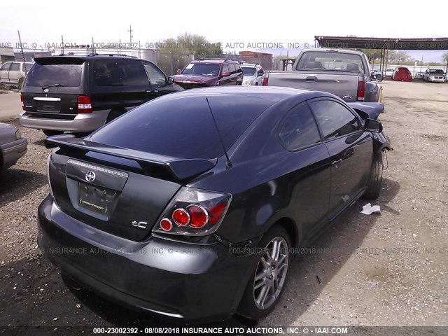 JTKDE167180253376 - 2008 TOYOTA SCION TC 灰色 照片 4