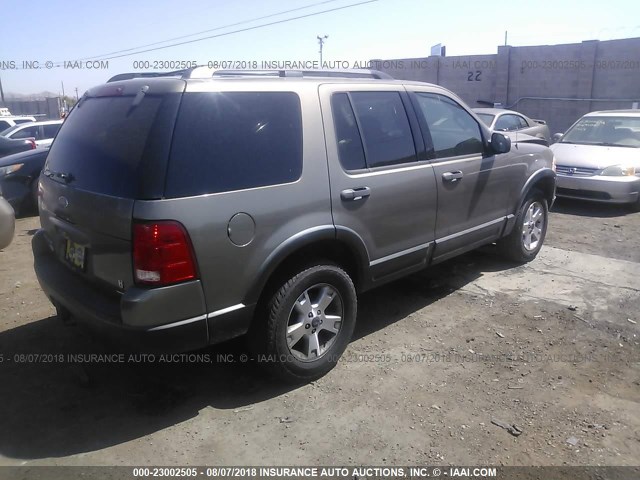 1FMZU63W83UA07222 - 2003 FORD EXPLORER XLT/XLT SPORT/NBX 棕色 照片 4