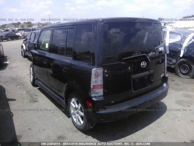 JTLKT324454020953 - 2005 TOYOTA SCION XB Schwarz Foto 3