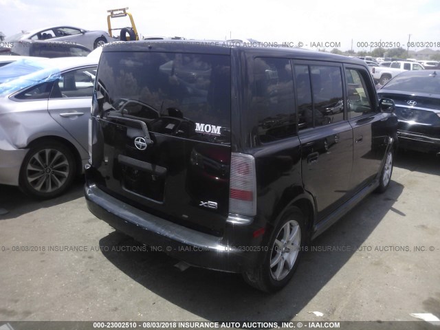 JTLKT324454020953 - 2005 TOYOTA SCION XB Schwarz Foto 4