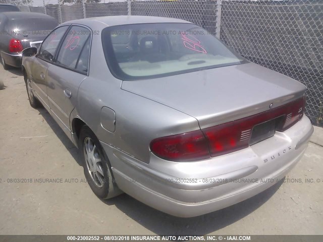 2G4WB52K5W1557544 - 1998 BUICK REGAL LS GOLD photo 3
