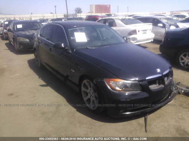 WBAVB73538P102148 - 2008 BMW 335 I BLACK photo 1