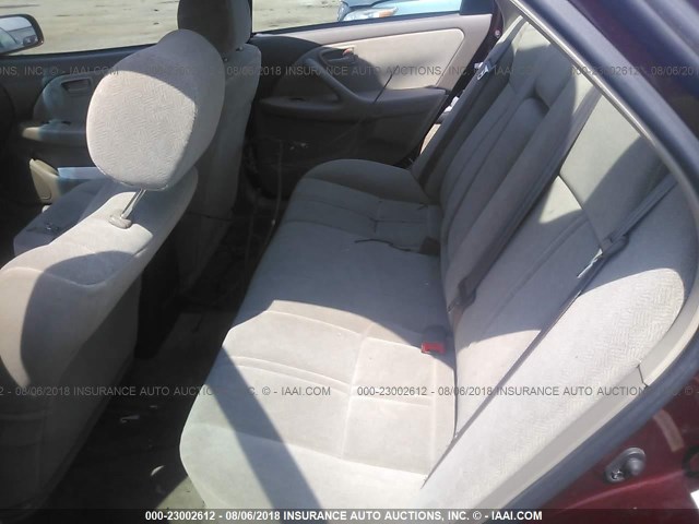 4T1BG22K2XU510167 - 1999 TOYOTA CAMRY CE/LE/XLE 红色 照片 8