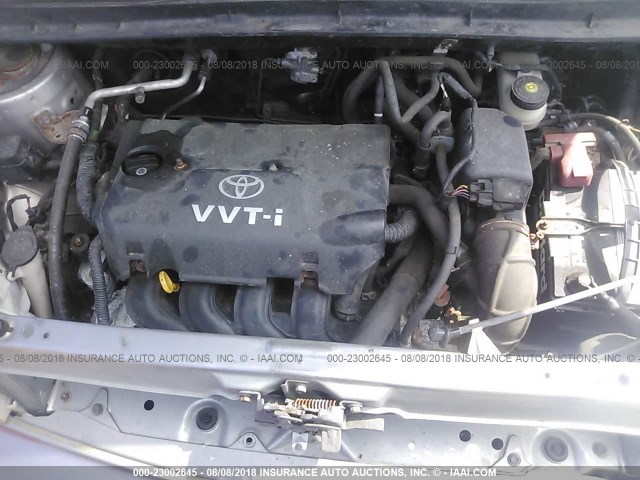 JTLKT324264044198 - 2006 TOYOTA SCION XB Boz foto 10