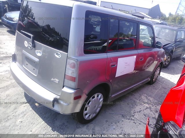 JTLKT324264044198 - 2006 TOYOTA SCION XB Boz foto 4
