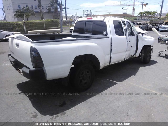 5TETX22N48Z531789 - 2008 TOYOTA TACOMA ACCESS CAB Ақ фото 4