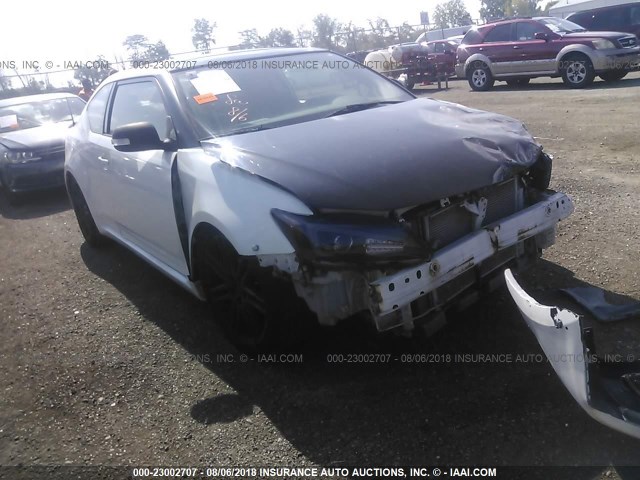 JTKJF5C78B3022511 - 2011 TOYOTA SCION TC 白色 照片 1