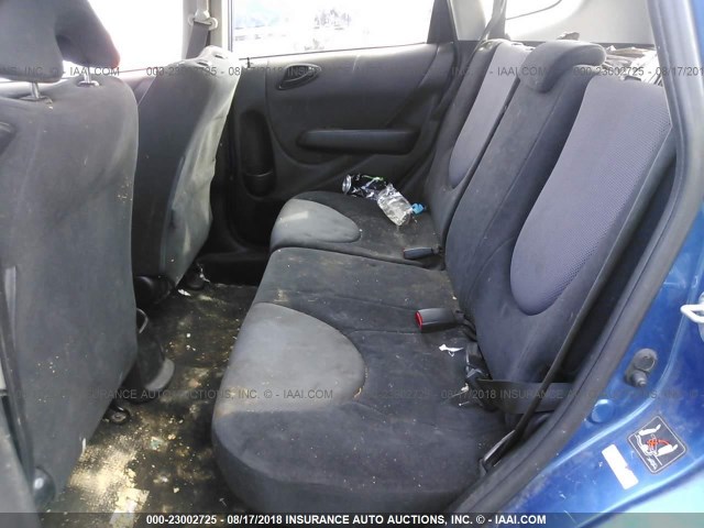 JHMGD37667S059940 - 2007 HONDA FIT S 蓝色 照片 8