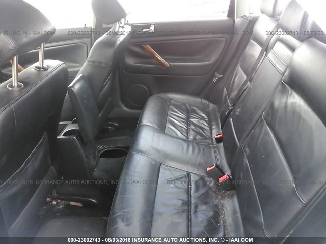 WVWRH63B22P246588 - 2002 VOLKSWAGEN PASSAT GLX RED photo 8
