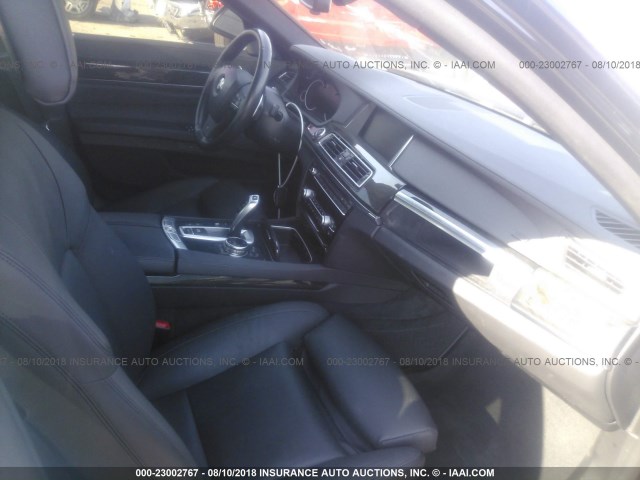 WBAYF4C57ED282148 - 2014 BMW 740 LXI BLACK photo 5