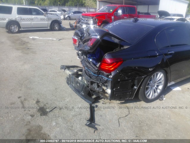 WBAYF4C57ED282148 - 2014 BMW 740 LXI BLACK photo 6