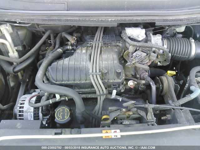 2FMZA51694BB28161 - 2004 FORD FREESTAR SE SILVER photo 10