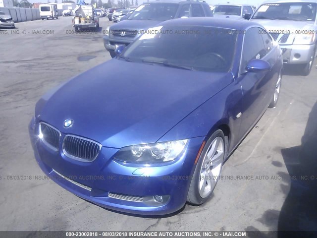 WBAWB73517P033303 - 2007 BMW 335 I BLUE photo 2