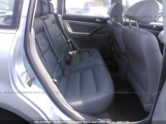 WVWRH63B23P206772 - 2003 VOLKSWAGEN PASSAT GLX Light Blue photo 8