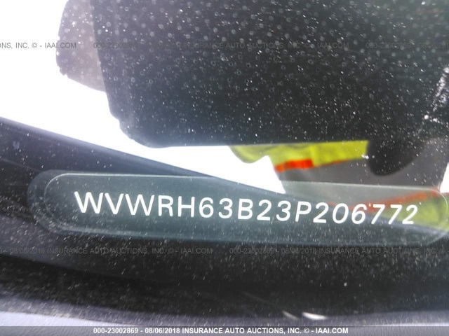 WVWRH63B23P206772 - 2003 VOLKSWAGEN PASSAT GLX Light Blue photo 9