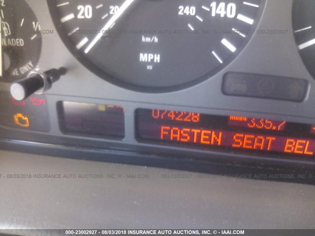 WBAGH8336XDP03615 - 1999 BMW 740 IL GOLD photo 7