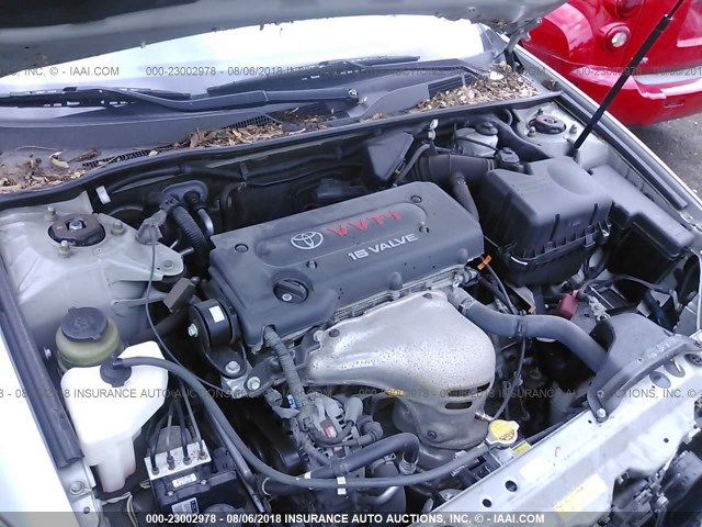 4T1BE32K14U901950 - 2004 TOYOTA CAMRY LE/XLE/SE Күміс фото 10