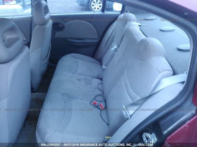 1G8AJ52F94Z184169 - 2004 SATURN ION LEVEL 2 Bordo foto 8