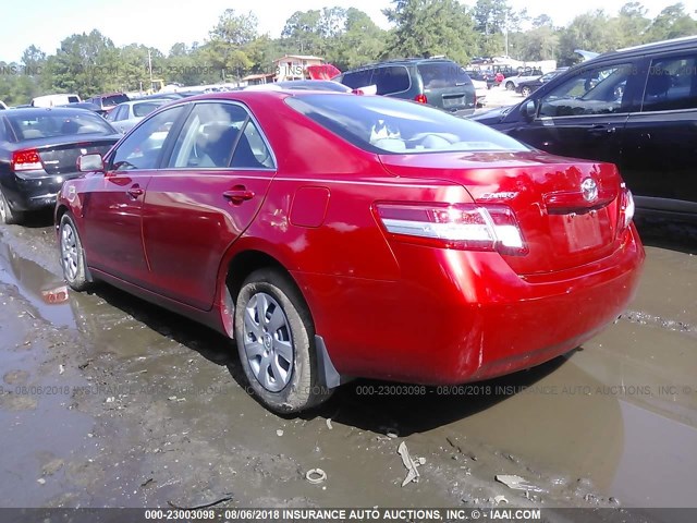 4T1BF3EK2AU065215 - 2010 TOYOTA CAMRY SE/LE/XLE 红色 照片 3