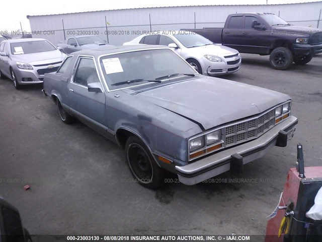 0000009K93T242105 - 1979 FORD FAIRMONT GRAY photo 1