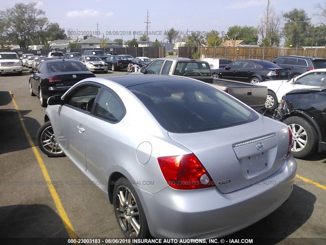 JTKDE167050026840 - 2005 TOYOTA SCION TC 银色 照片 3