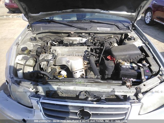 4T1BG22K21U870000 - 2001 TOYOTA CAMRY CE/LE/XLE 银色 照片 10