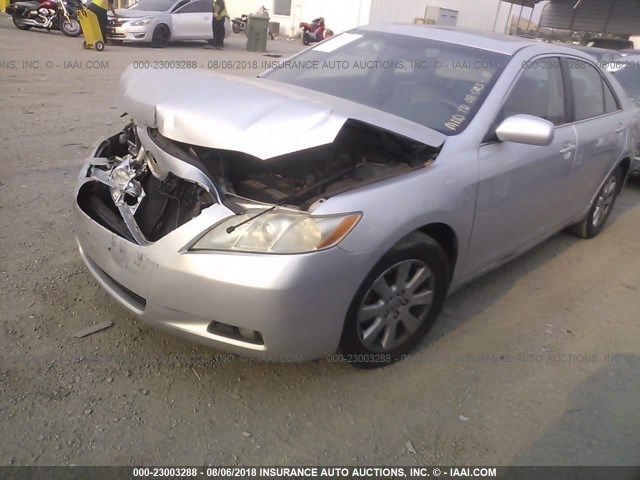 4T1BE46K58U221393 - 2008 TOYOTA CAMRY CE/LE/XLE/SE SILVER photo 2