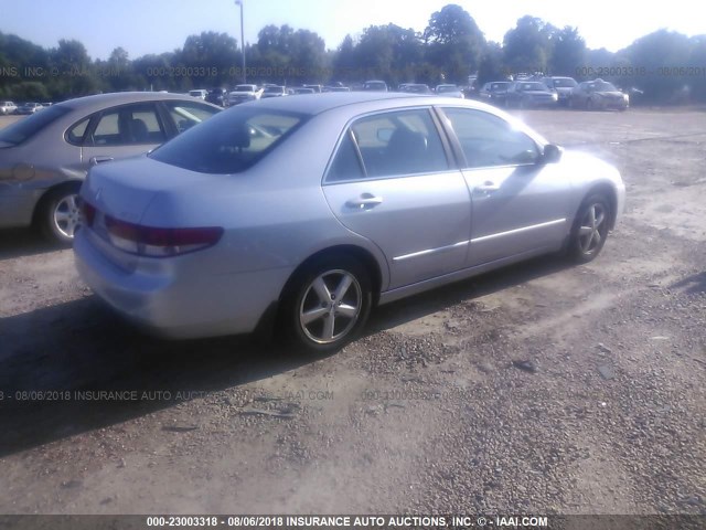 1HGCM56653A073519 - 2003 HONDA ACCORD EX SILVER photo 4