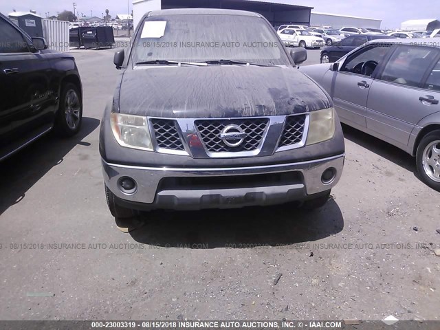 1N6AD07U16C423739 - 2006 NISSAN FRONTIER CREW CAB LE/SE/OFF ROAD GREEN photo 6