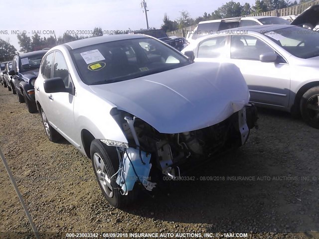 JN8AS5MV6DW652842 - 2013 NISSAN ROGUE S/SV SILVER photo 1