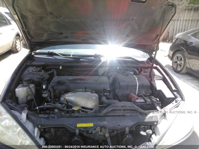 4T1BE32K43U158408 - 2003 TOYOTA CAMRY LE/XLE/SE BLACK photo 10