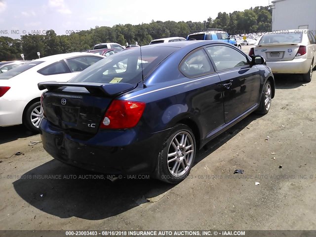 JTKDE167170166074 - 2007 TOYOTA SCION TC 蓝色 照片 4