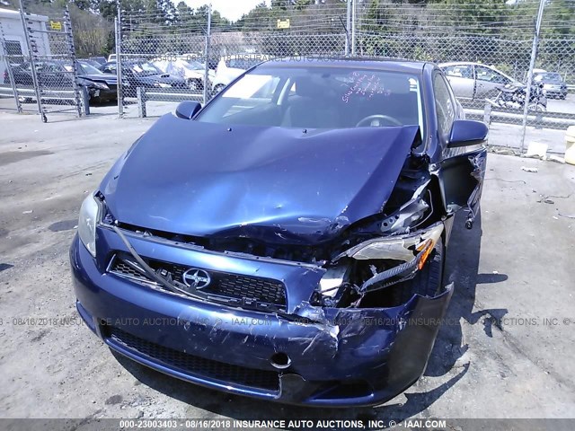 JTKDE167170166074 - 2007 TOYOTA SCION TC 蓝色 照片 6