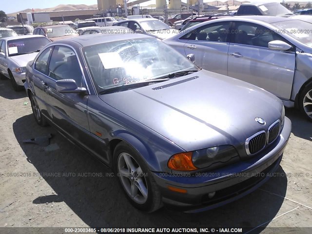 WBABM3348YJN83336 - 2000 BMW 323 CI BLUE photo 1